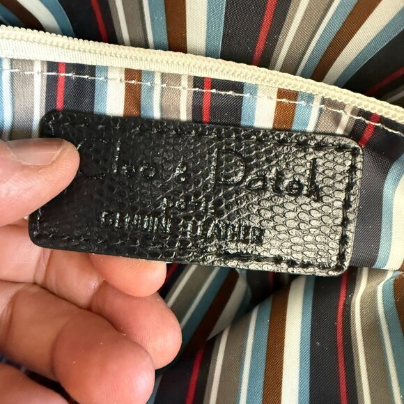 Cleo & Patek Leather Shoulder Bag Women's Black Modern Everyday Chic - Picture 8 of 9